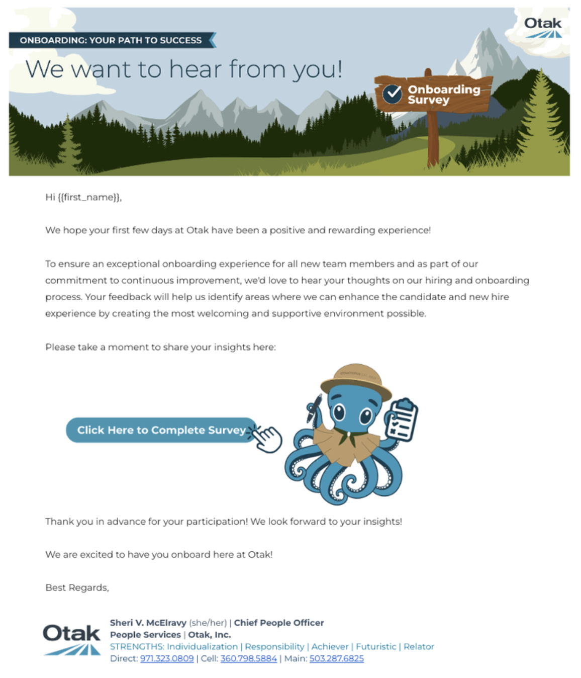 Onboarding Survey