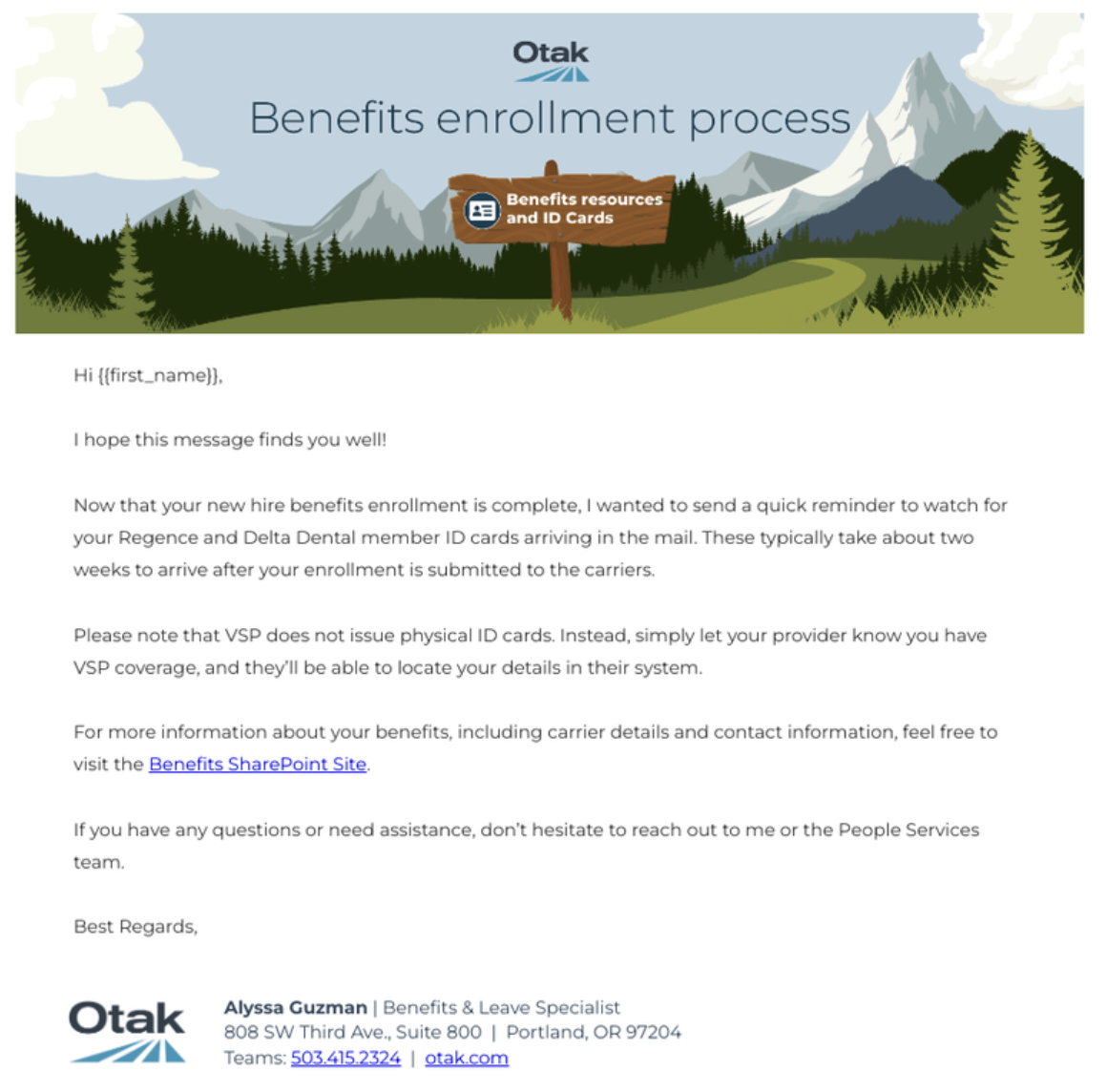 Benefits Resources and ID Cards